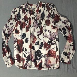 Lucky Brand floral blouse